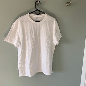 Plain white tee